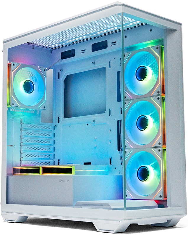 Корпус Xastra Q600 6ARGB-C10-UC White