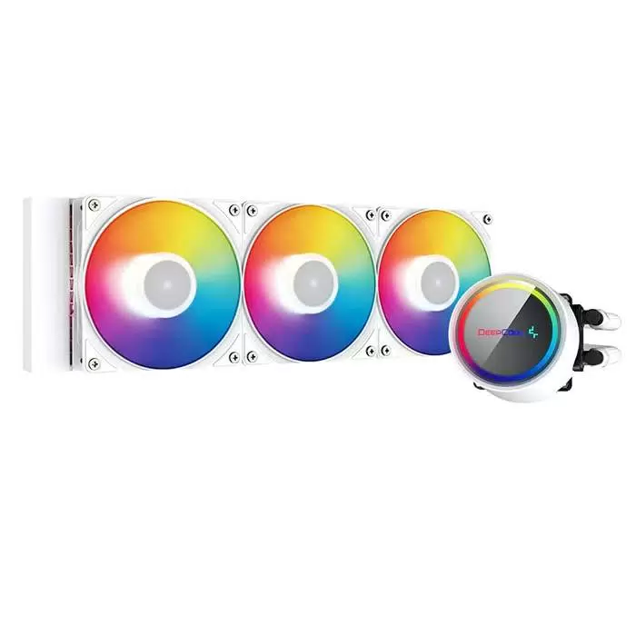 Водяное охлаждение DeepCool Gammaxx L360 A-RGB White
