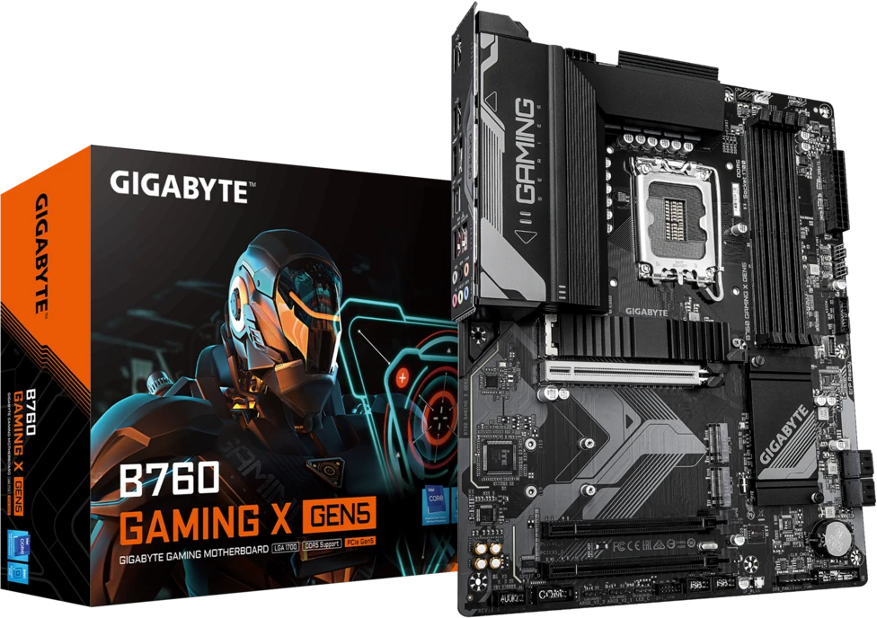 Материнская плата 1700 Gigabyte B760 Gaming X GEN5
