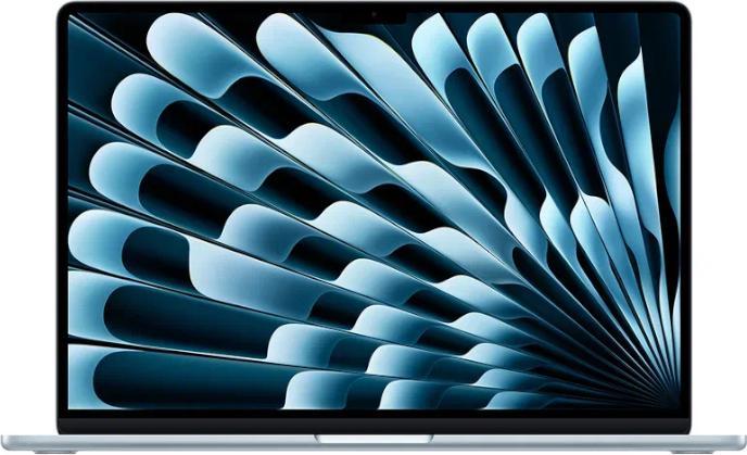 Macbook Air 15 MC7D4 M4 24 Гб 512Gb Гб Sky Blue RU клавиатура