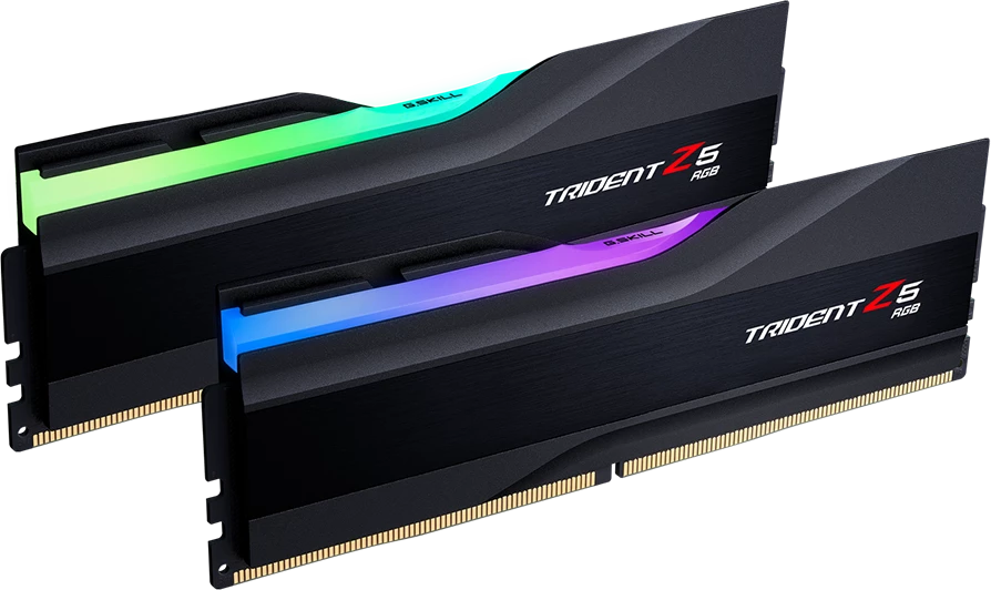 Модуль памяти DDR5 64Gb (2x32Gb Kit) G.Skill 6400 Trident Z5 RGB F5-6400J3239G32GX2-TZ5RK