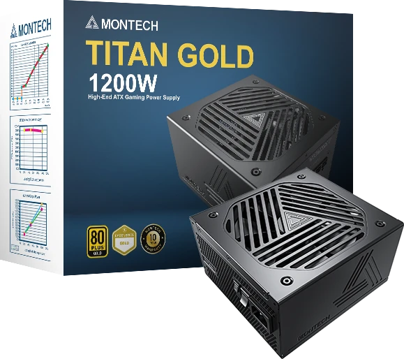 Блок питания 1200W Montech Titan Gold TIS0126