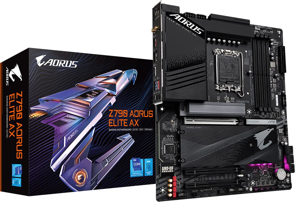 Материнская плата 1700 Gigabyte Z790 Aorus Elite AX