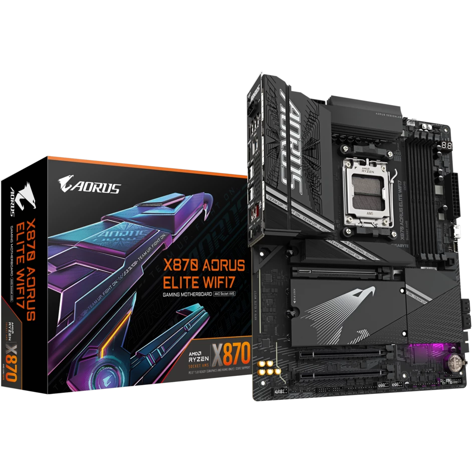 Материнская плата AM5 Gigabyte X870 Aorus Elite WIFI7