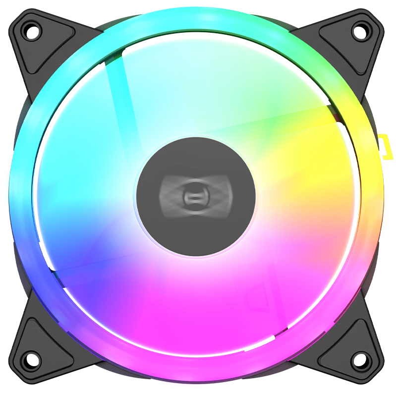 Вентилятор для корпуса с подсветкой 120mm PCCooler F3 T120 ARGB BK 3 in 1