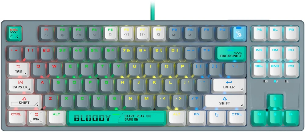 Клавиатура A4Tech Bloody S87 Energy ASH