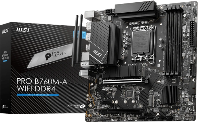 Материнская плата 1700 MSI B760M-A PRO WIFI DDR4