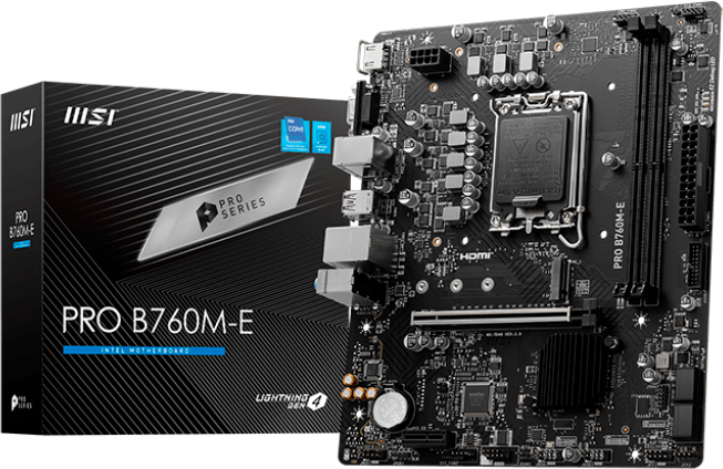 Материнская плата 1700 MSI B760M-E PRO DDR5