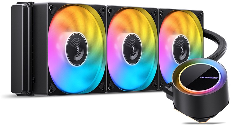 Водяное охлаждение Jonsbo TG-360 ARGB Black