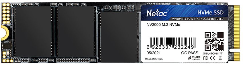 Накопитель SSD M2 256Gb Netac NT01NV2000-256-E4X