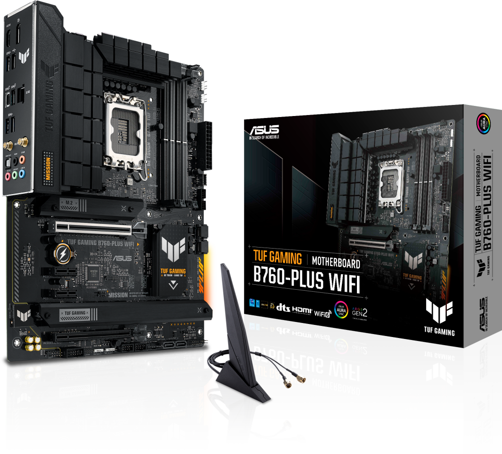 Материнская плата 1700 Asus B760-PLUS TUF Gaming WIFI