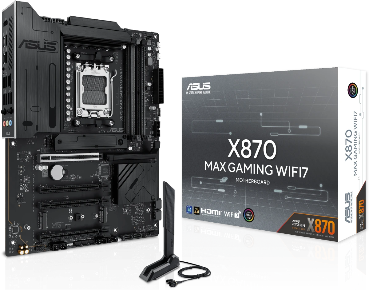 Материнская плата AM5 Asus X870 Max Gaming WiFi7