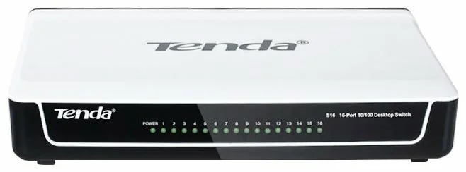 Коммутатор 16port Tenda S16