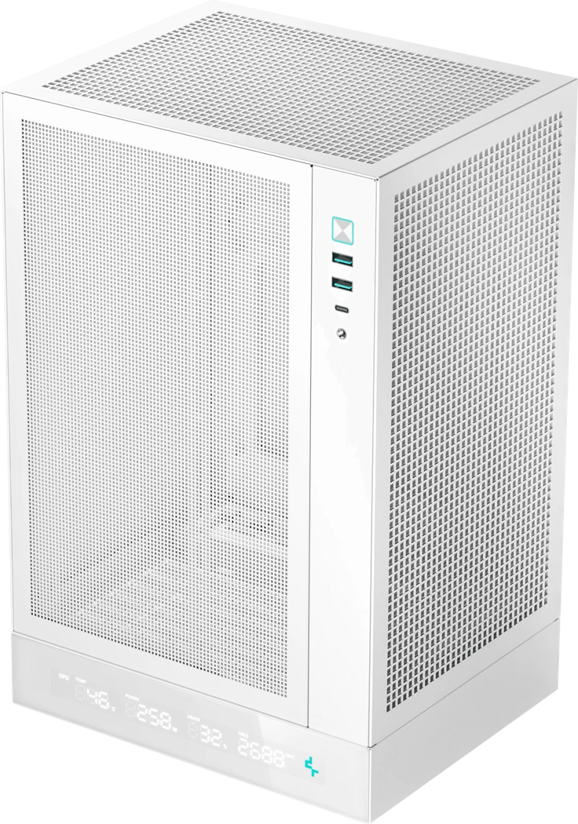 Корпус Deepcool CH170 Digital WH