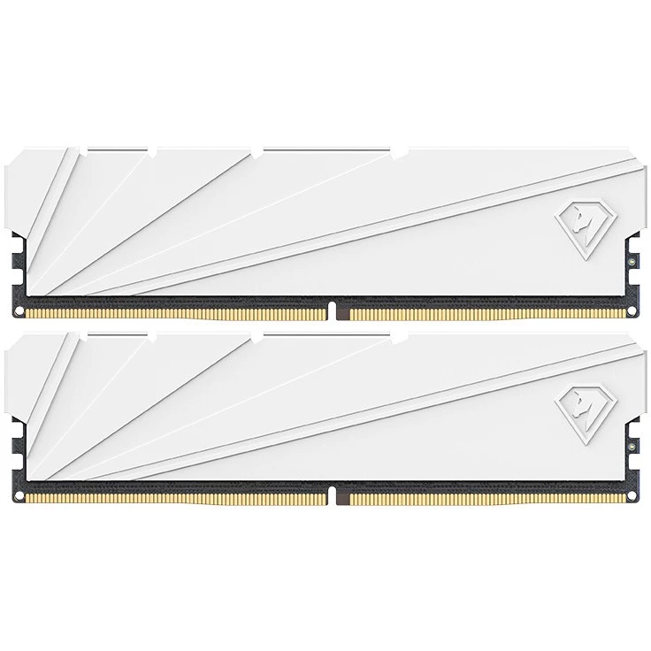 Модуль памяти DDR4 32Gb (2x16Gb Kit) Netac 3200 Shadow S White NTSSD4P32DP-32W