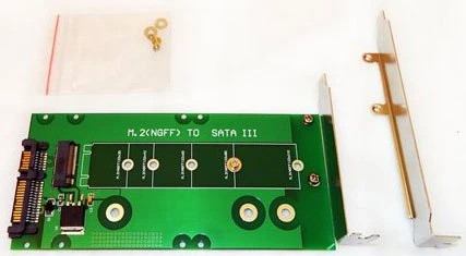 Переходник M.2 (NGFF) --> Sata Espada M2S900