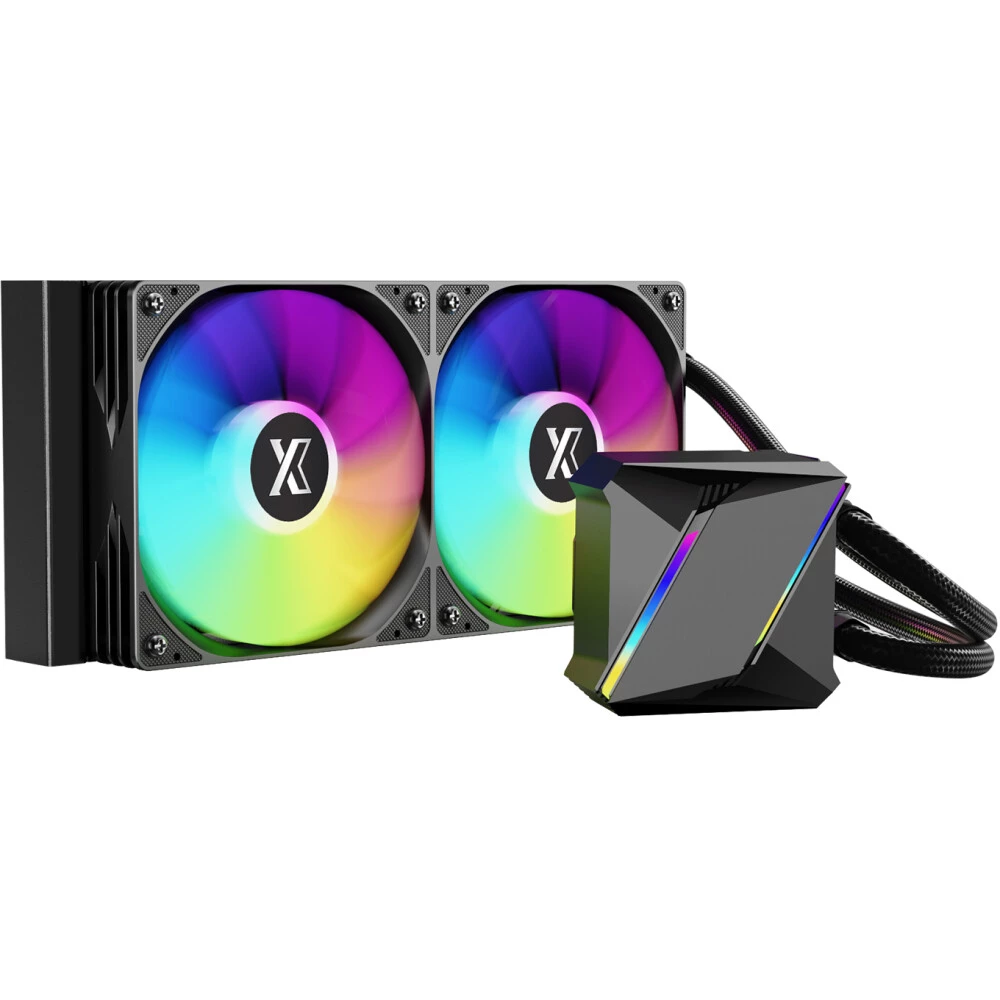 Водяное охлаждение Xastra LM240 ARGB BK