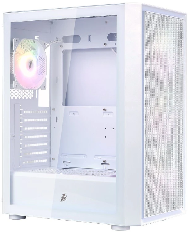 Корпус 1stPlayer Go6 ARGB White Go6-WH-4F7-W