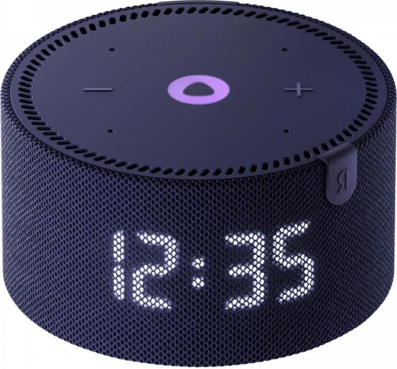 Умная Колонка Яндекс Станция Мини С Часами Синий Сапфир