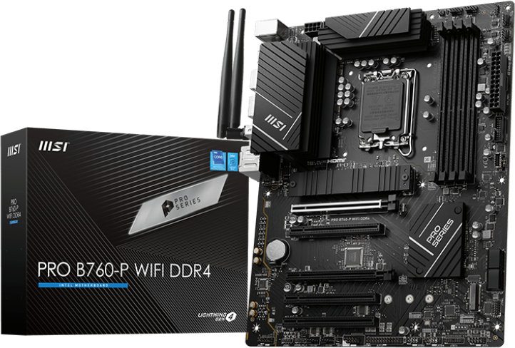Материнская плата 1700 MSI B760-P PRO WIFI DDR4