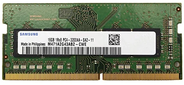 Модуль памяти SO-DIMM DDR4 16Gb Samsung 3200 M471A2G43CB2-CWE
