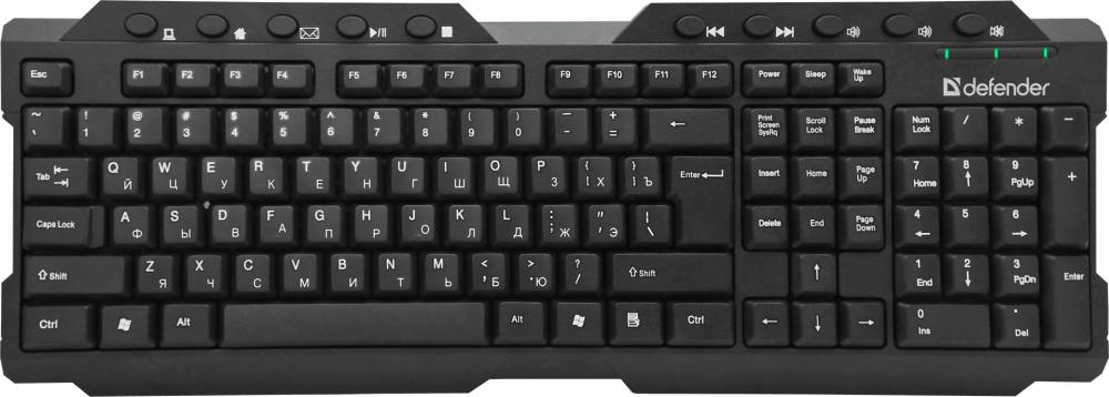 Клавиатура беспроводная Defender Element HB-195