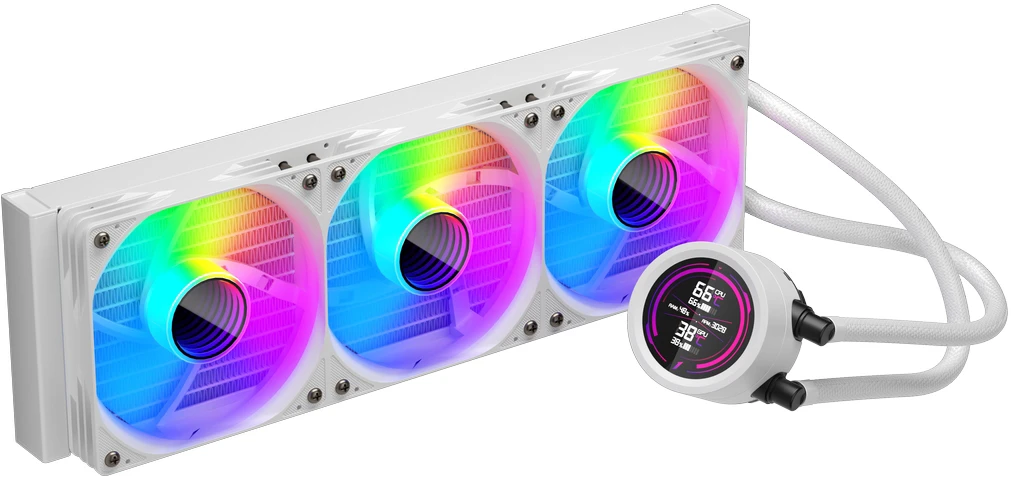 Водяное охлаждение 1stPlayer TS4-360-WH