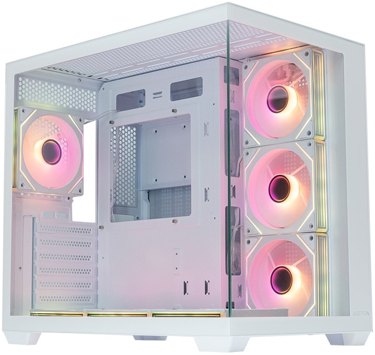 Корпус Xastra QW500 7ARGB-C10-UC White