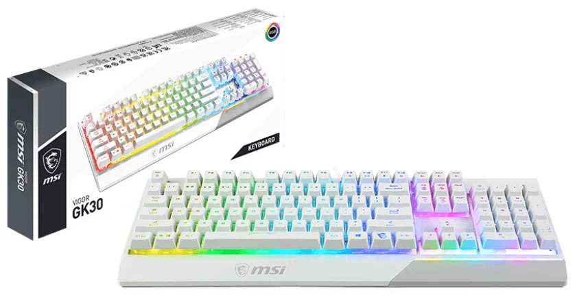 Клавиатура MSI Vigor GK30 White S11-04RU304-CLA