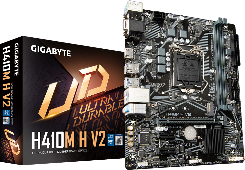 Материнская плата 1200 Gigabyte H410M H V2