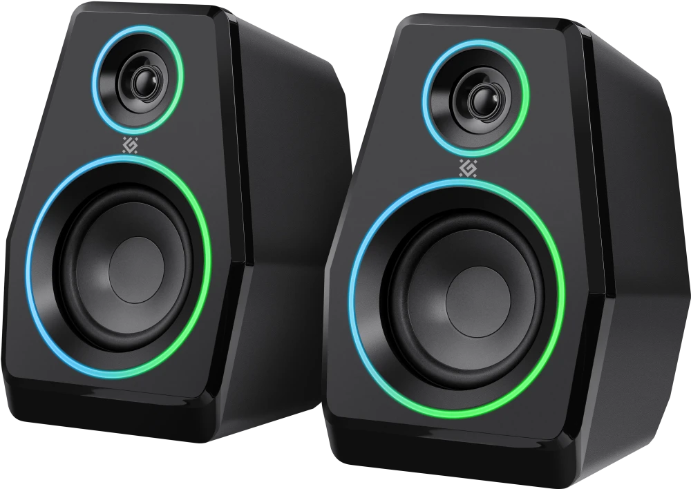 Колонки 2.0 Defender Solar 10 Black (65940)