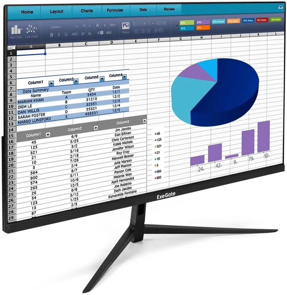 Монитор 23,8" ExeGate EH2407 EX298353RUS