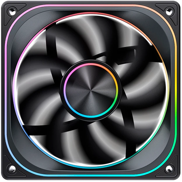 Вентилятор для корпуса 120mm Jonsbo ZA-120B Black