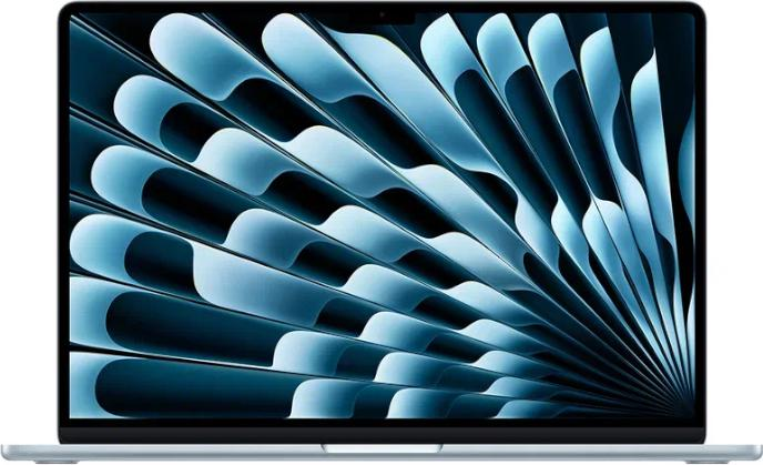 Macbook Air 15" (M4/16/256Gb) Sky Blue /MC7A4/ EN клавиатура