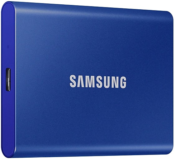 Внешний SSD 2Tb Samsung T7 Blue MU-PC2T0H/WW