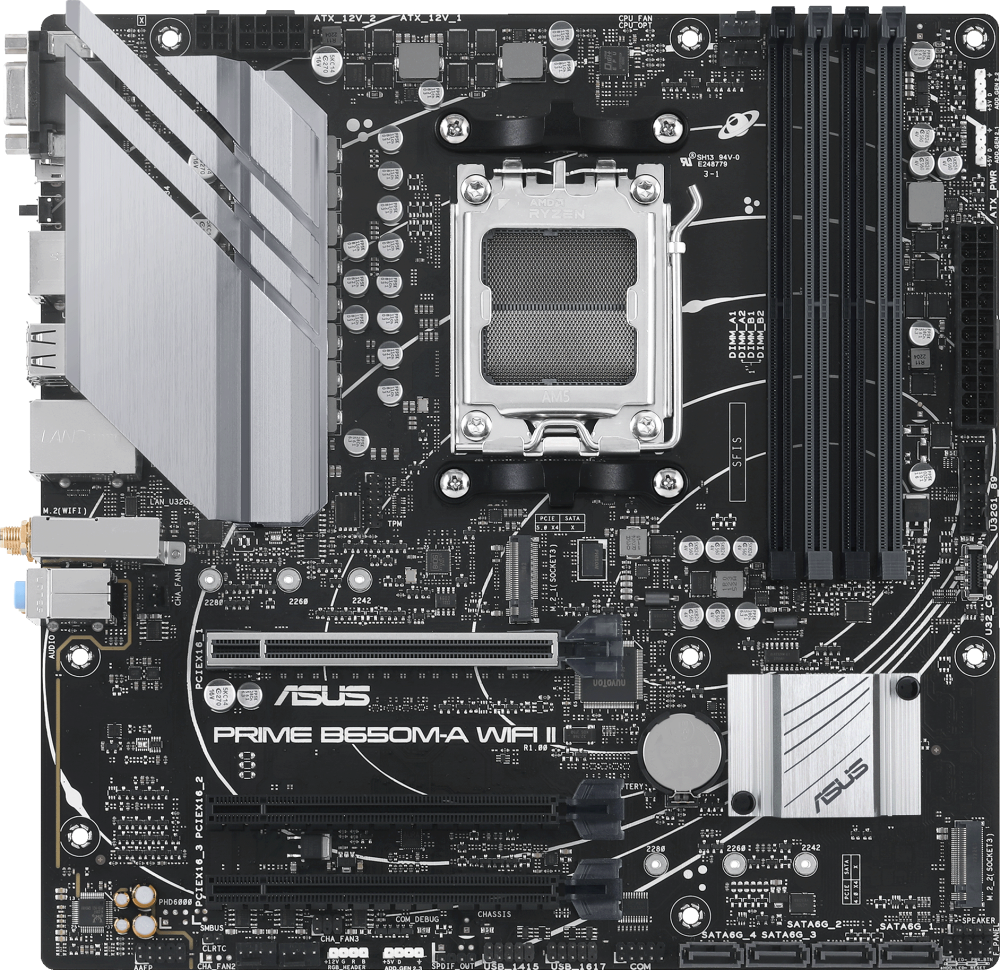 Материнская плата AM5 Asus B650M-A Prime WIFI II