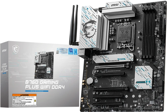 Материнская плата 1700 MSI B760 Gaming Plus WIFI DDR4