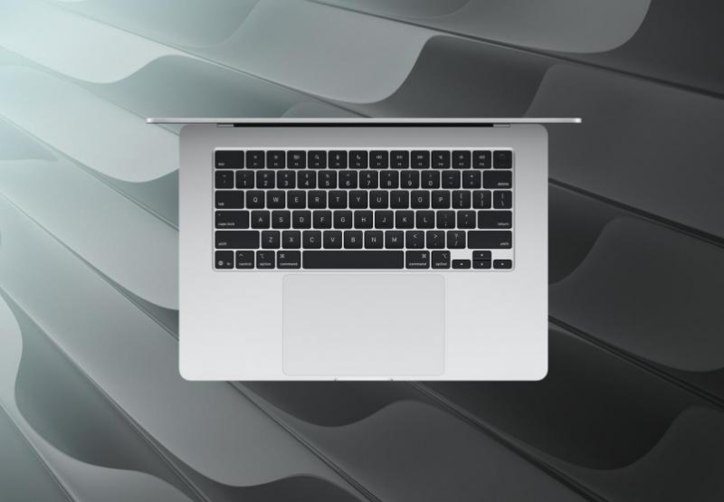 Macbook Air 15" (M4/16/256Gb) Silver /MW1G3/ EN клавиатура